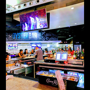 Oyster bar SKC in the train station Anaheim, California