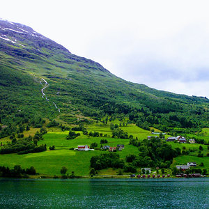 Loch in the Norwegian Fjords