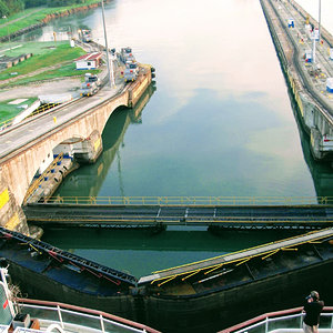 Panama Canal lock
