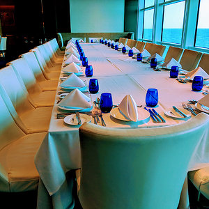 Blu restaurant on the cruise ship Celebrity Reflection