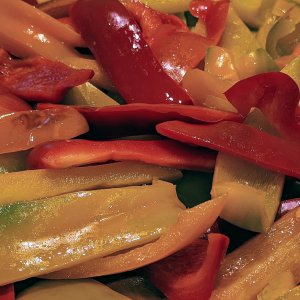 Sauted bell peppers