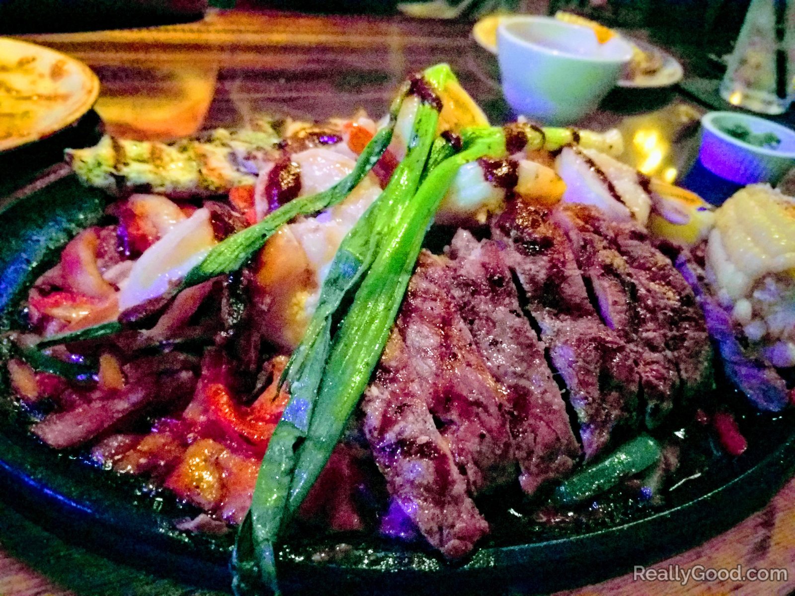 Fajitas at Chayo in Las Vegas