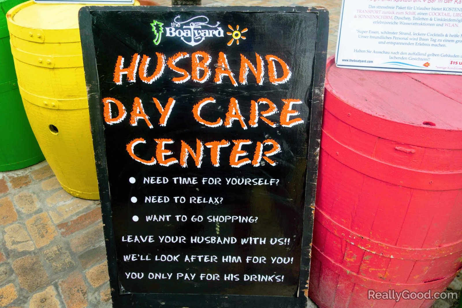 Husband daycare