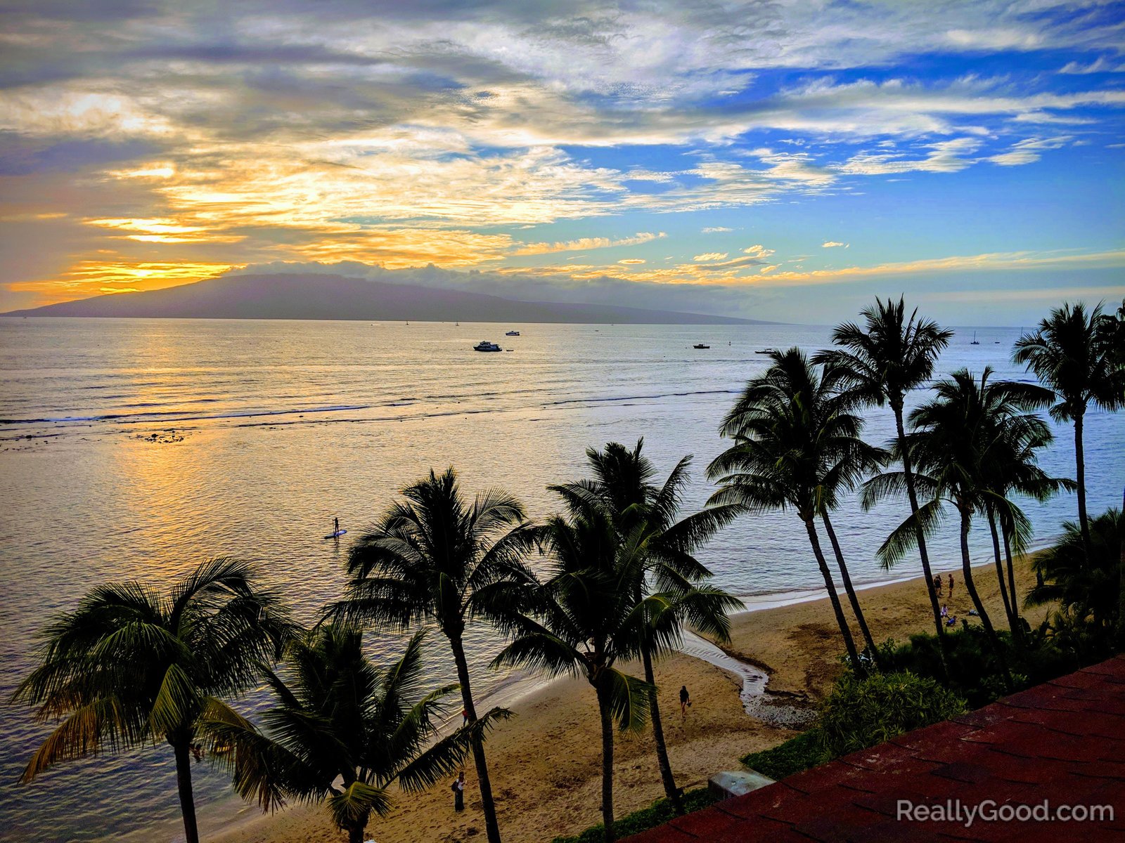 Lahaina Shores sunset