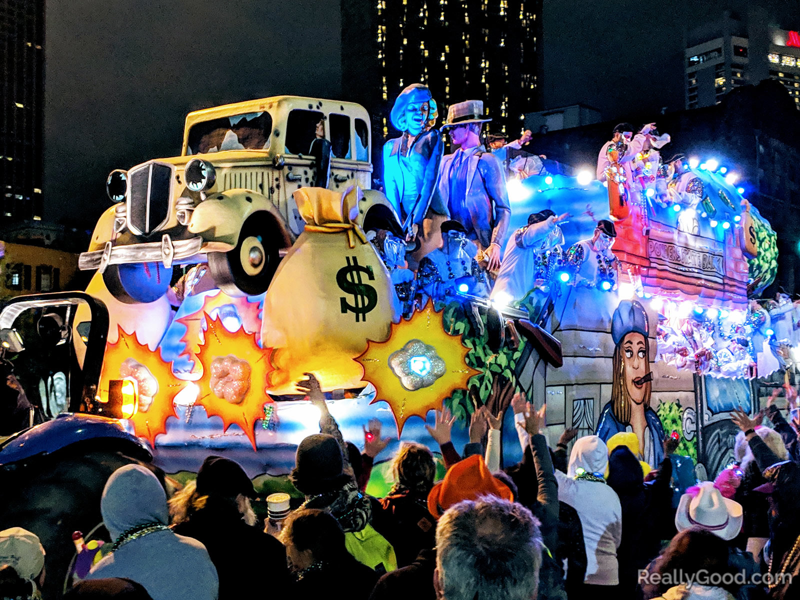 Mardi Gras parade float