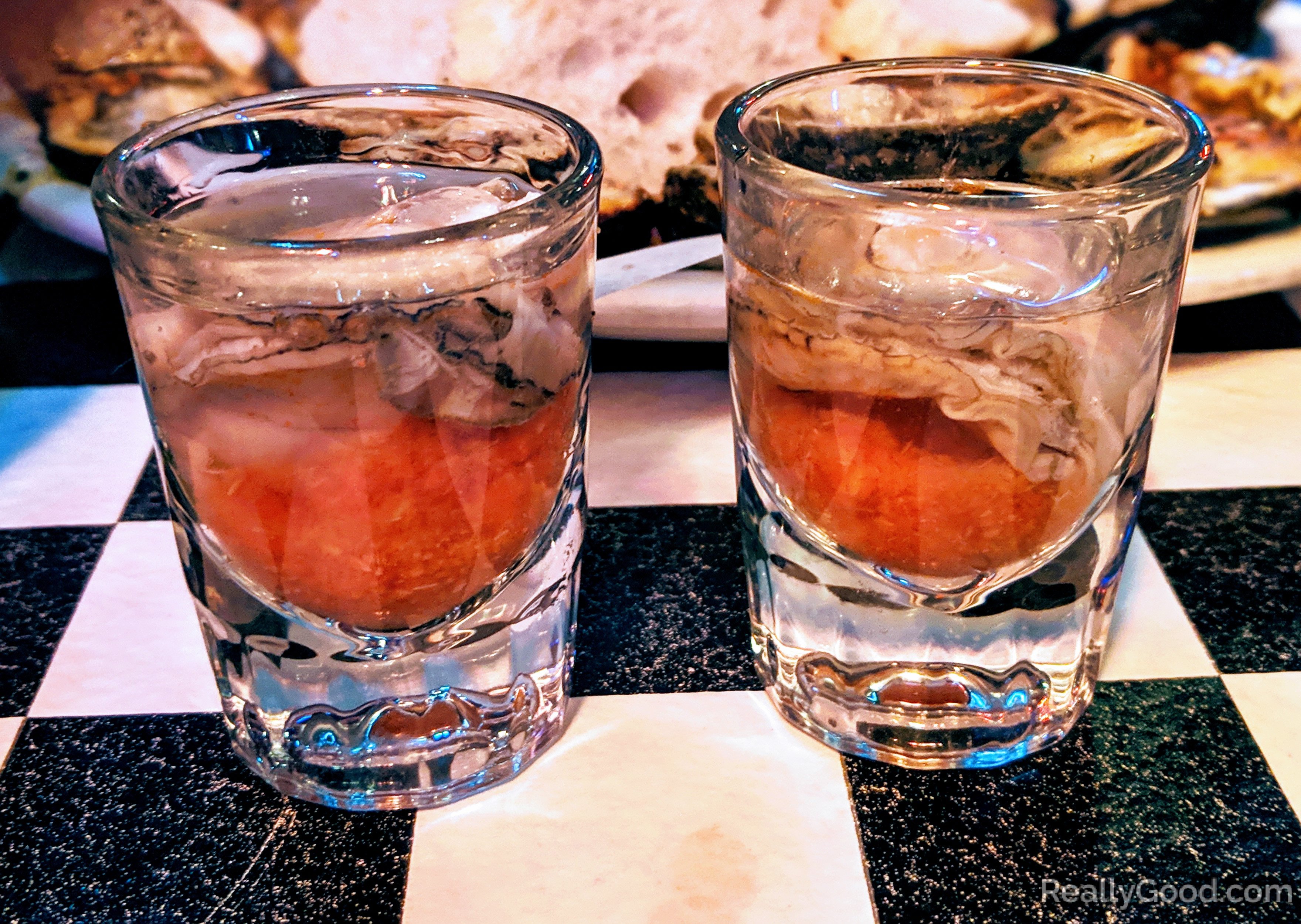 Oyster shots