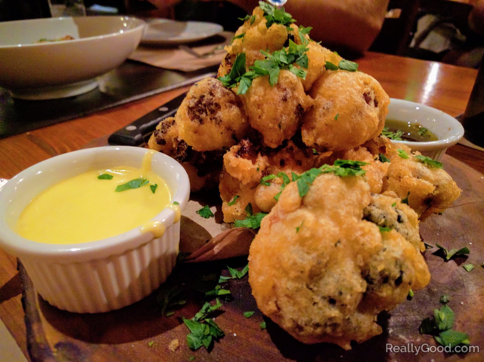 Roasted cauliflower