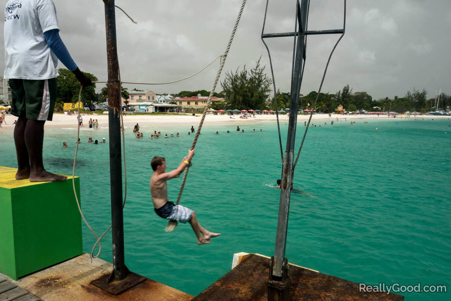 Rope swing