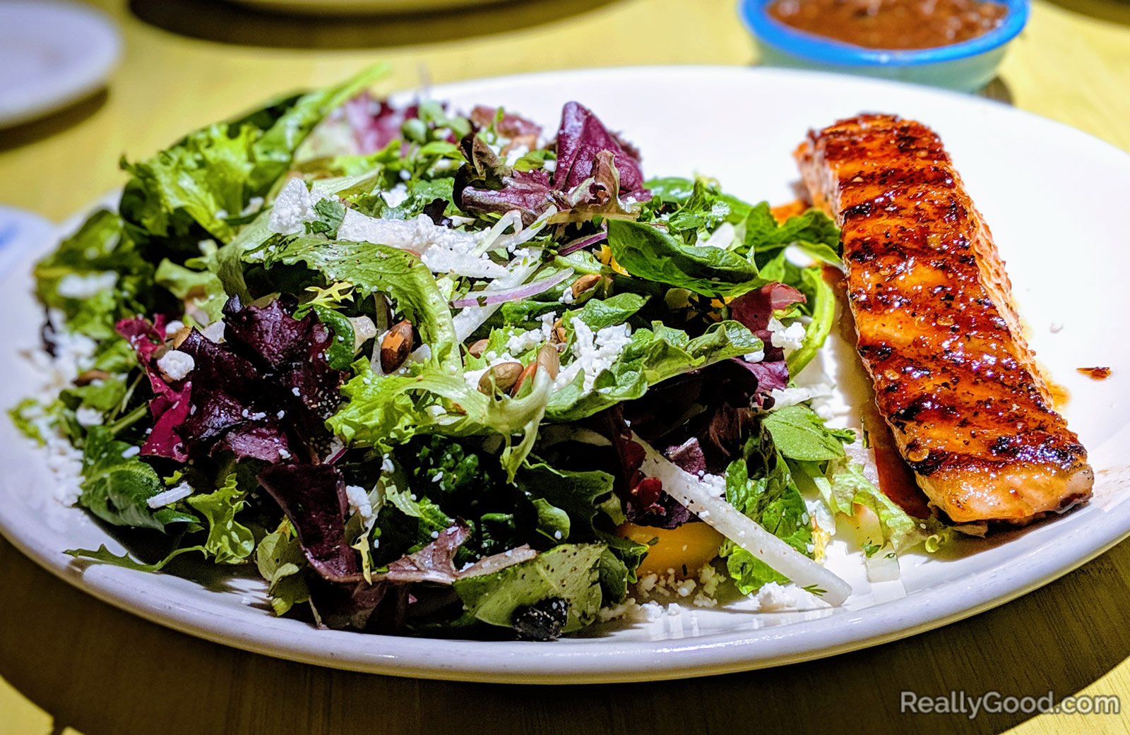 Salmon Mango Salad | ReallyGood
