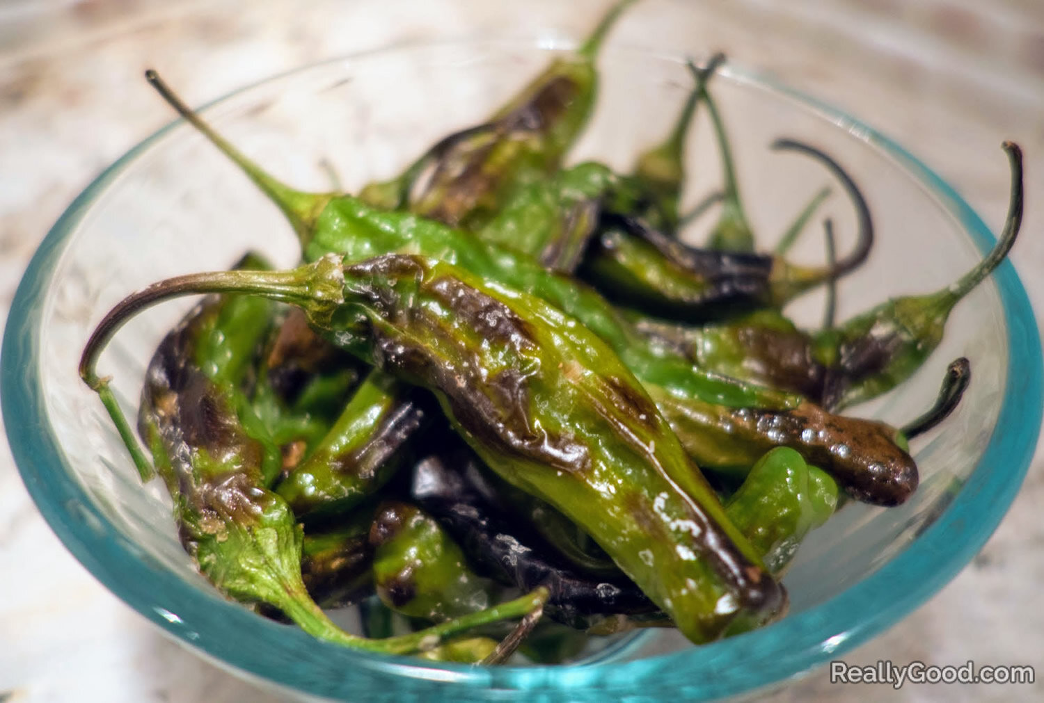 Shishito peppers