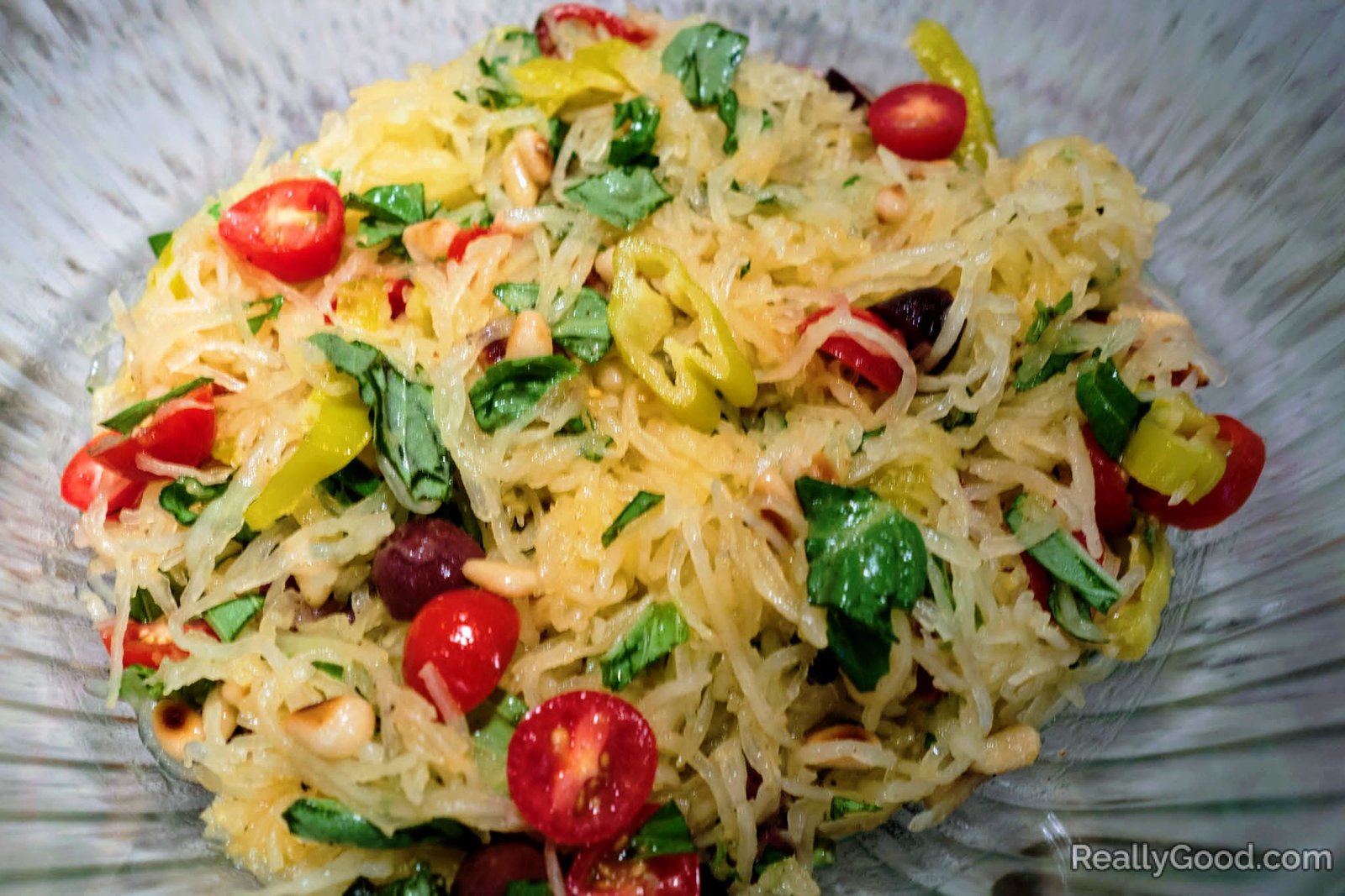 Spaghetti squash salad