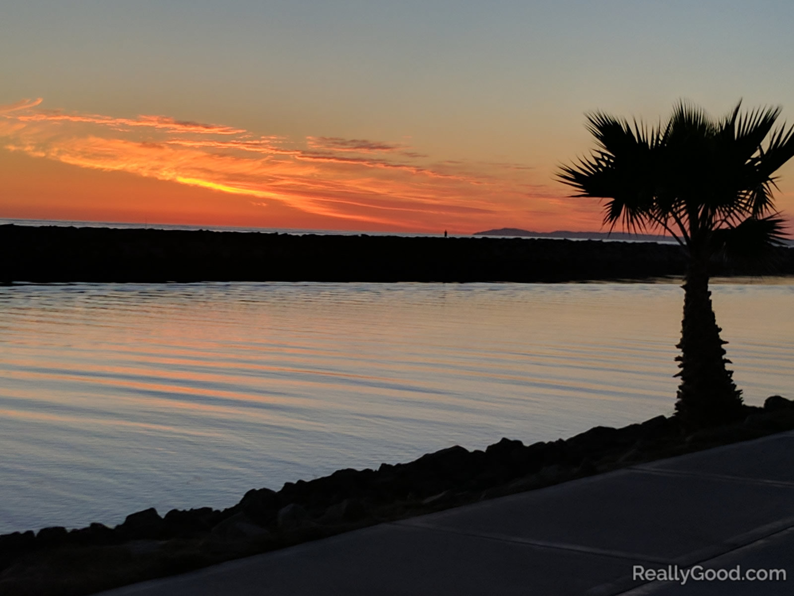 Sunset at Dana Point Harbor