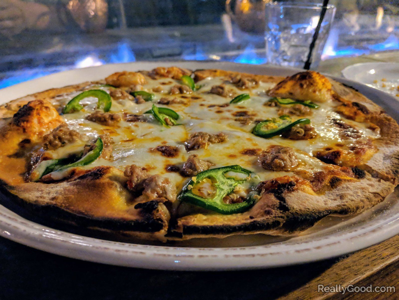 Woodfired pizza from Stillwater in Dana Point, CA