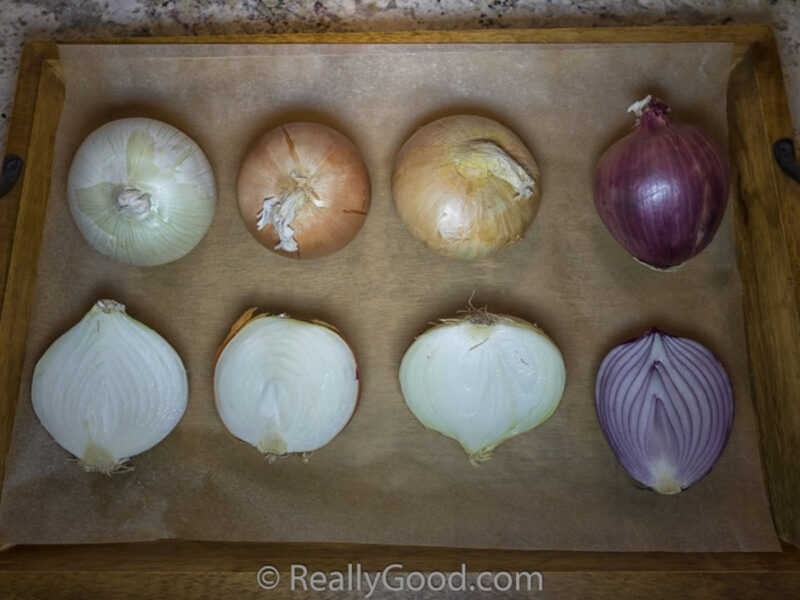 raw onions-shallots-scallions