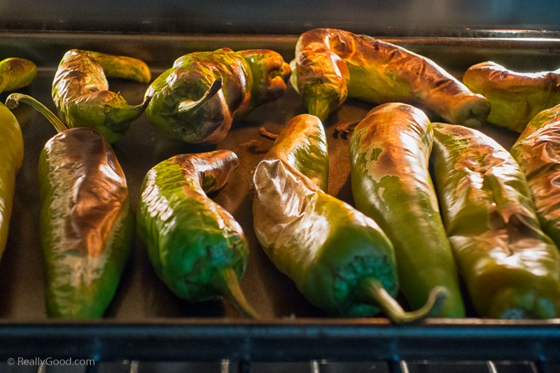 Roasting Chiles and Peppers